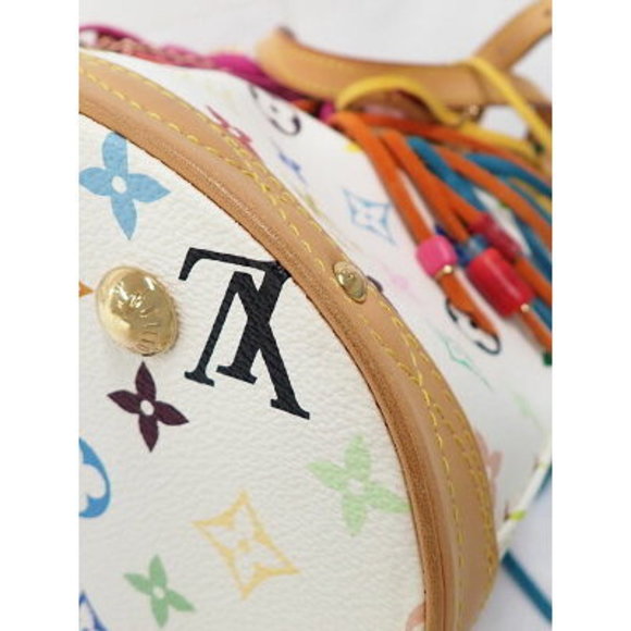 Louis Vuitton Multicolor Bucket Fleur Shoulder Bag - Picture 5 of 8